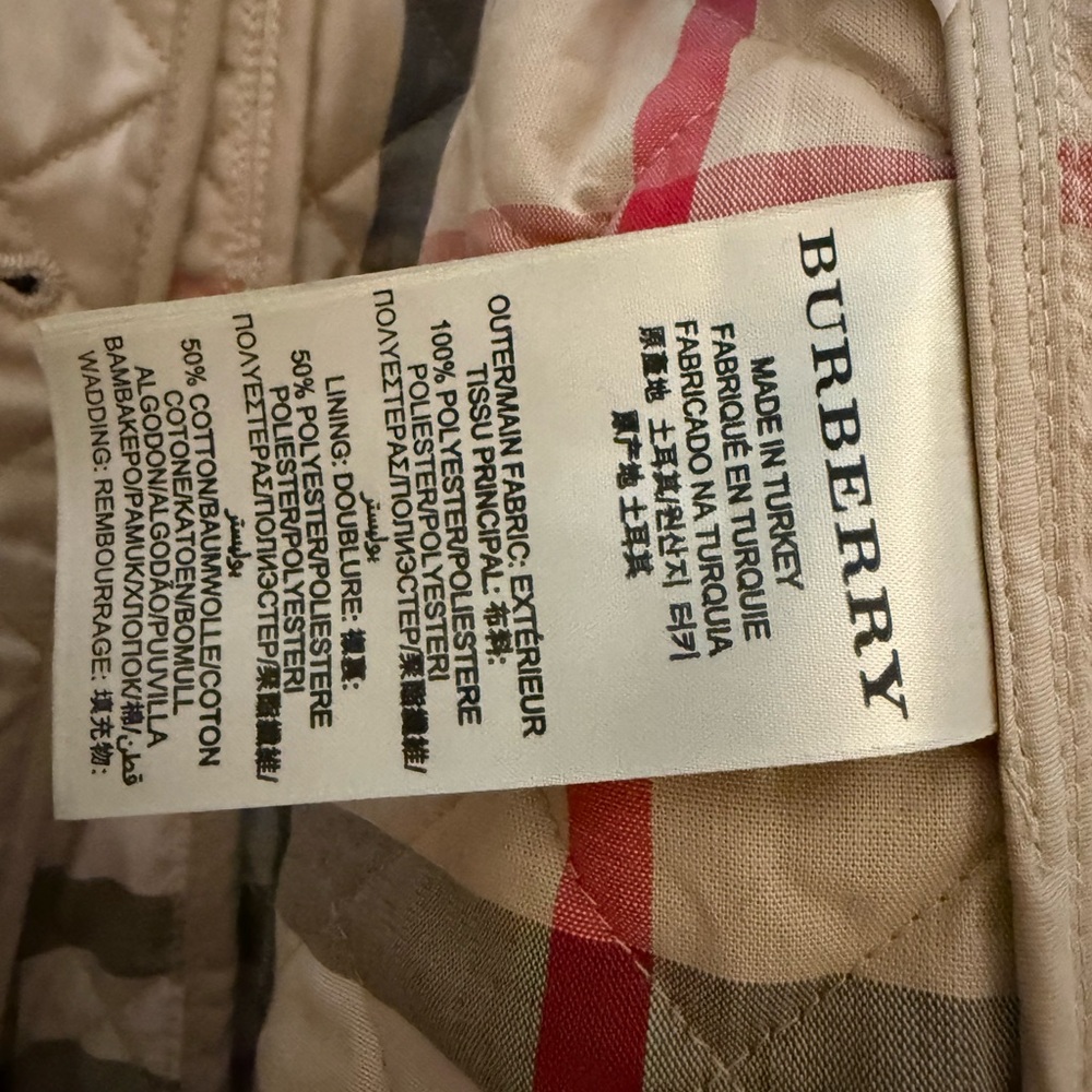 Burberry Brit Quilted Jacket -Medium - Picture 5 of 8